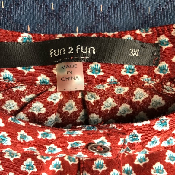 Modcloth Size 3XL Blouse, Great Workwear Item - Picture 4 of 4